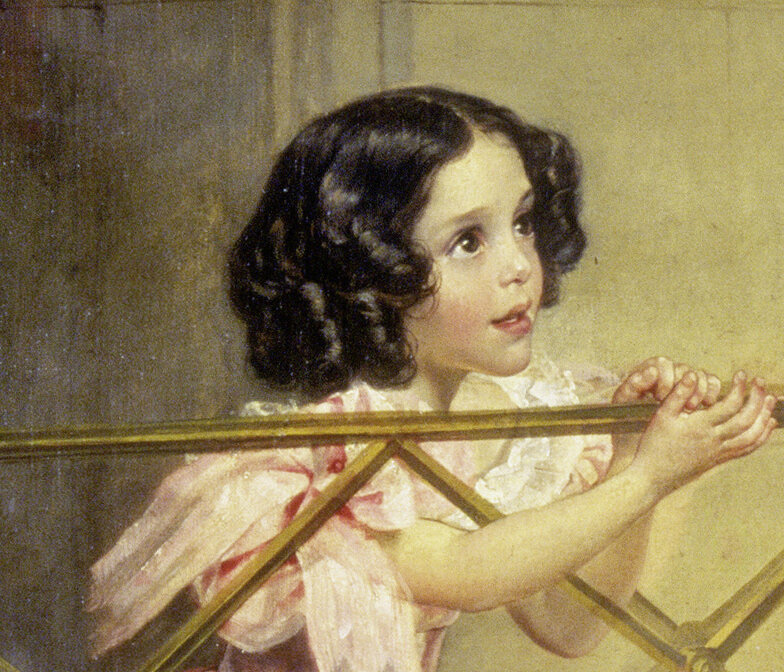 Карл Брюллов "Всадница" (часть картины)