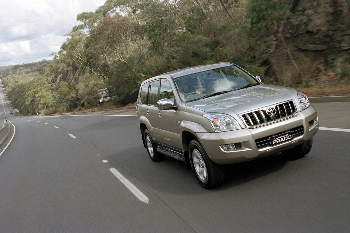 Toyota land cruiser prado 120 фото