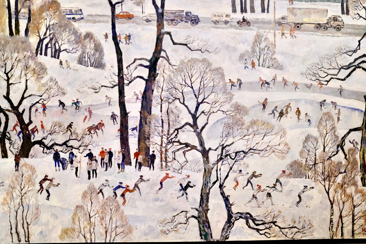 Николай Ломакин. Зима 