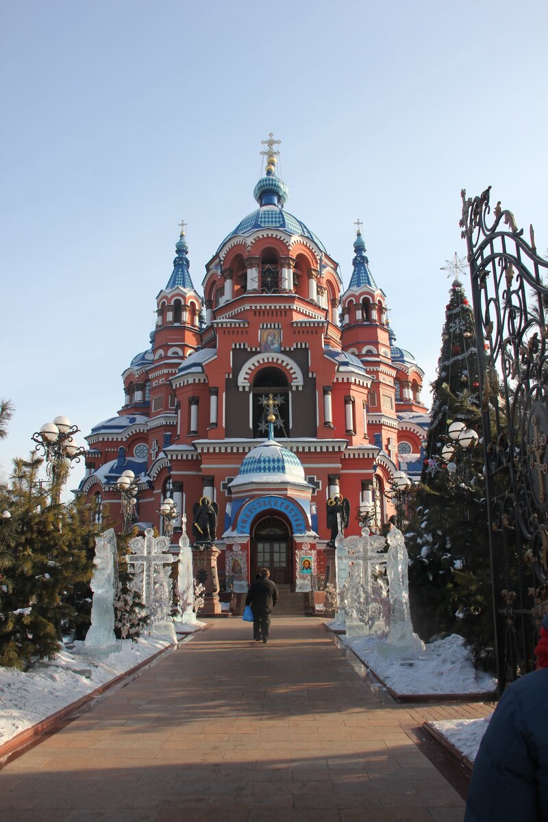 Храм Богоявления. Иркутск. Февраль 2020