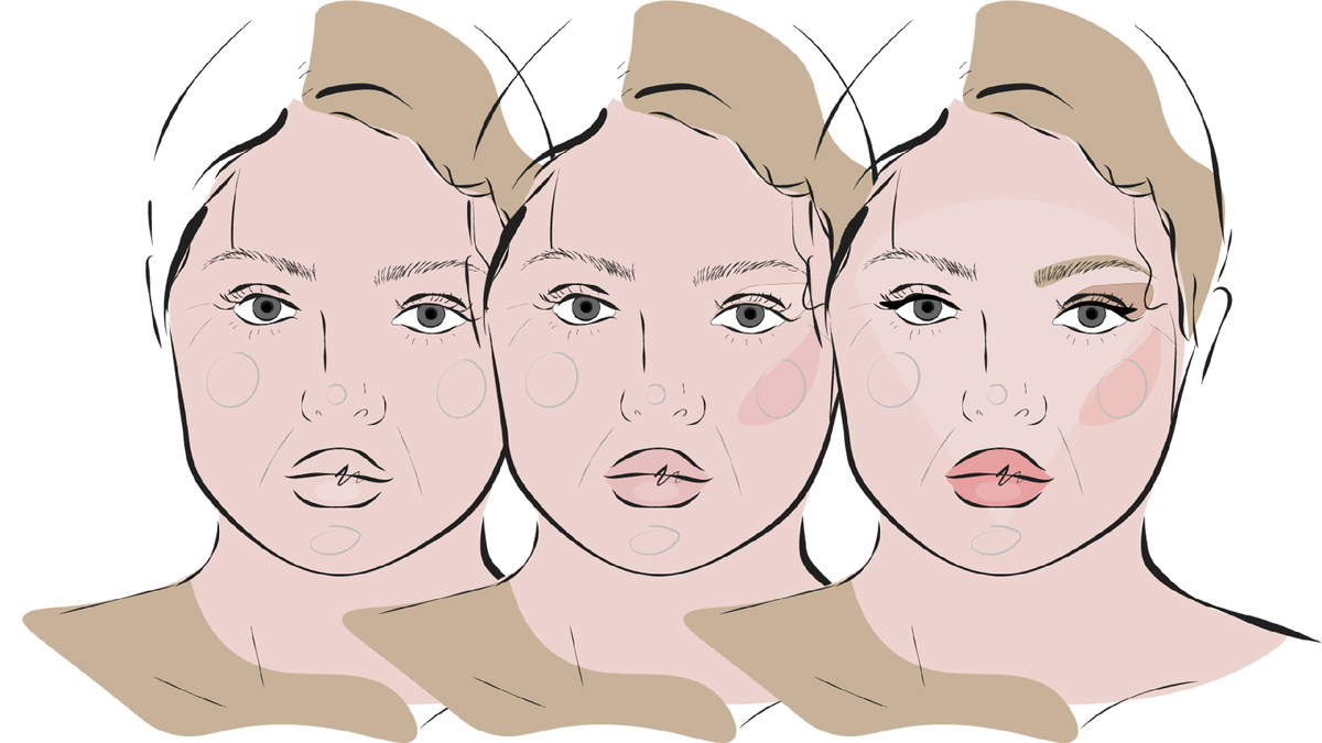 Отсутствие макияжа, блеклые цвета и макияж с расставленными акцентами светотени.