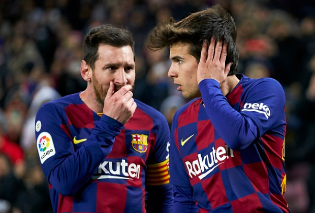 Лионель Месси и Рики Пуч