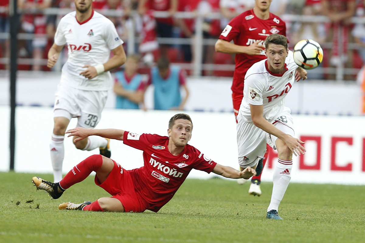 Фото: Спартак - Локомотив (3:4) 19.08.2017 Источник: premierliga.ru