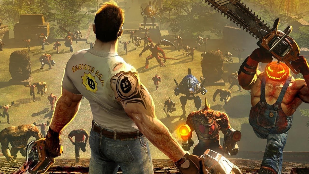 Крутые игры на пк на 1. Игра serious Sam 4. Ментал серьезный Сэм 4. Serious Sam 2 пришествие. Игра Сириус Сэм 4.