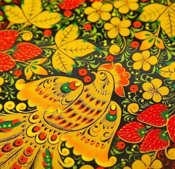 Хохломская роспись