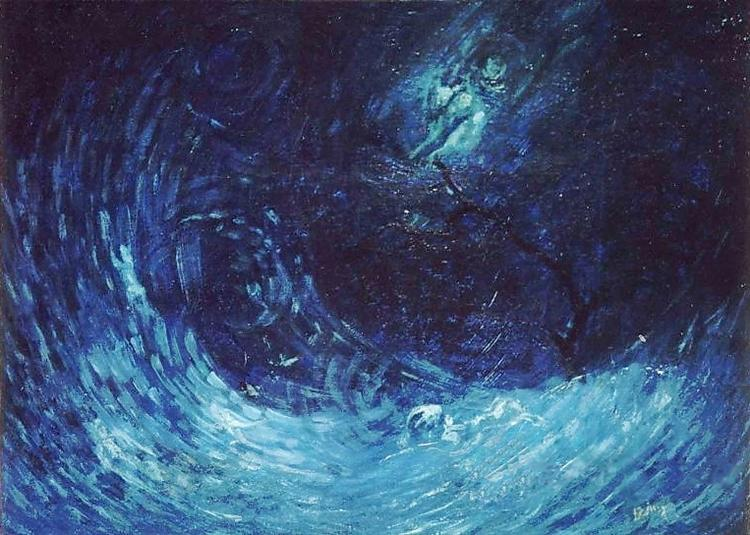 Давид Бурлюк "Сон" , 1915