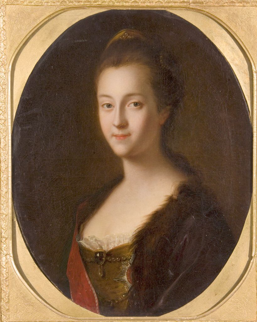 Луи Каравак. Портрет великой княгини Екатерины Алексеевны. 1745 г.