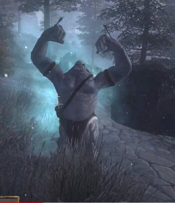 Огр: скрин из игры Обливион