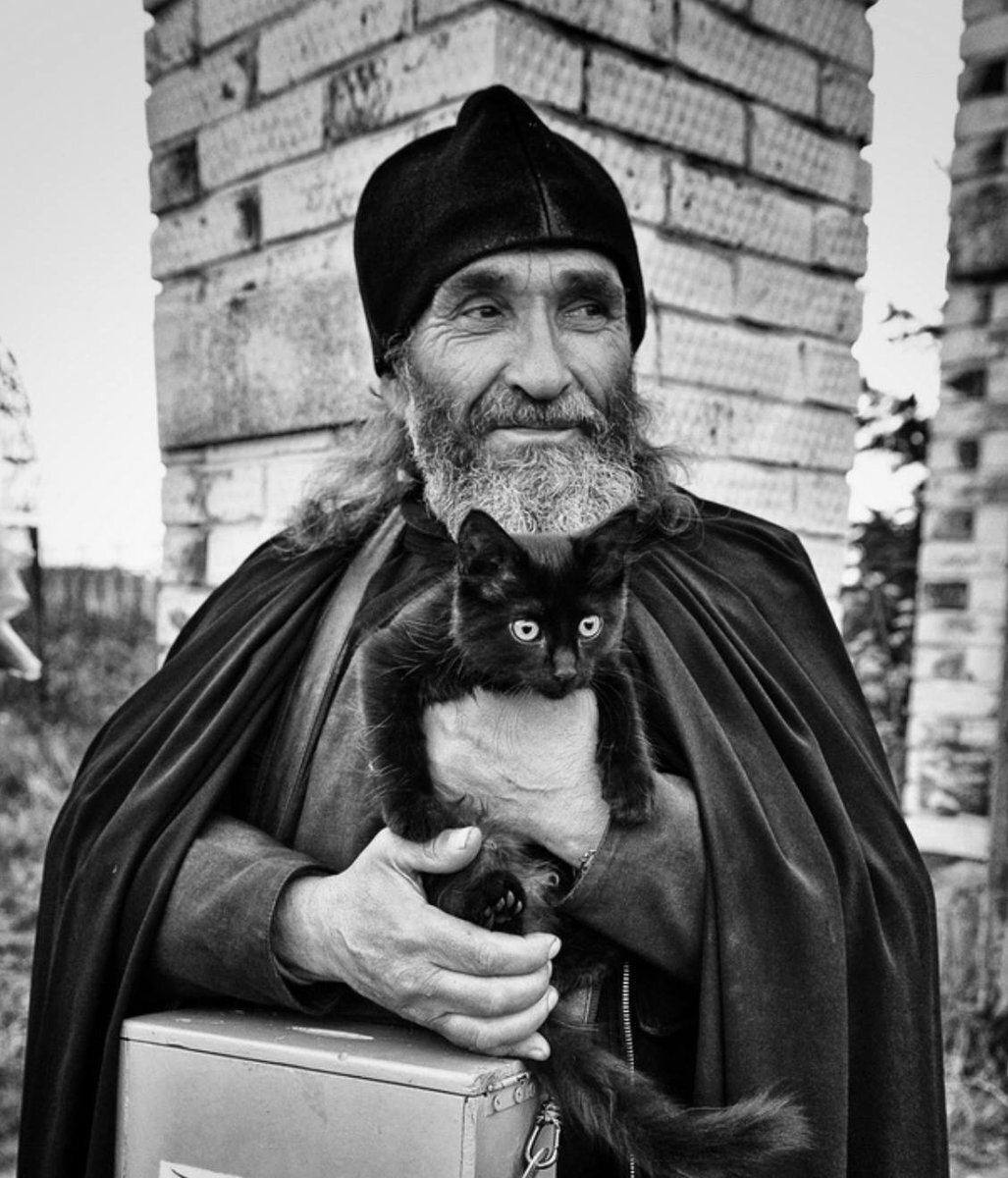 Монах духовенство. Андрей Рассанов. Петр и монахи. Монах Авраам (Штефура. Священники и животные.
