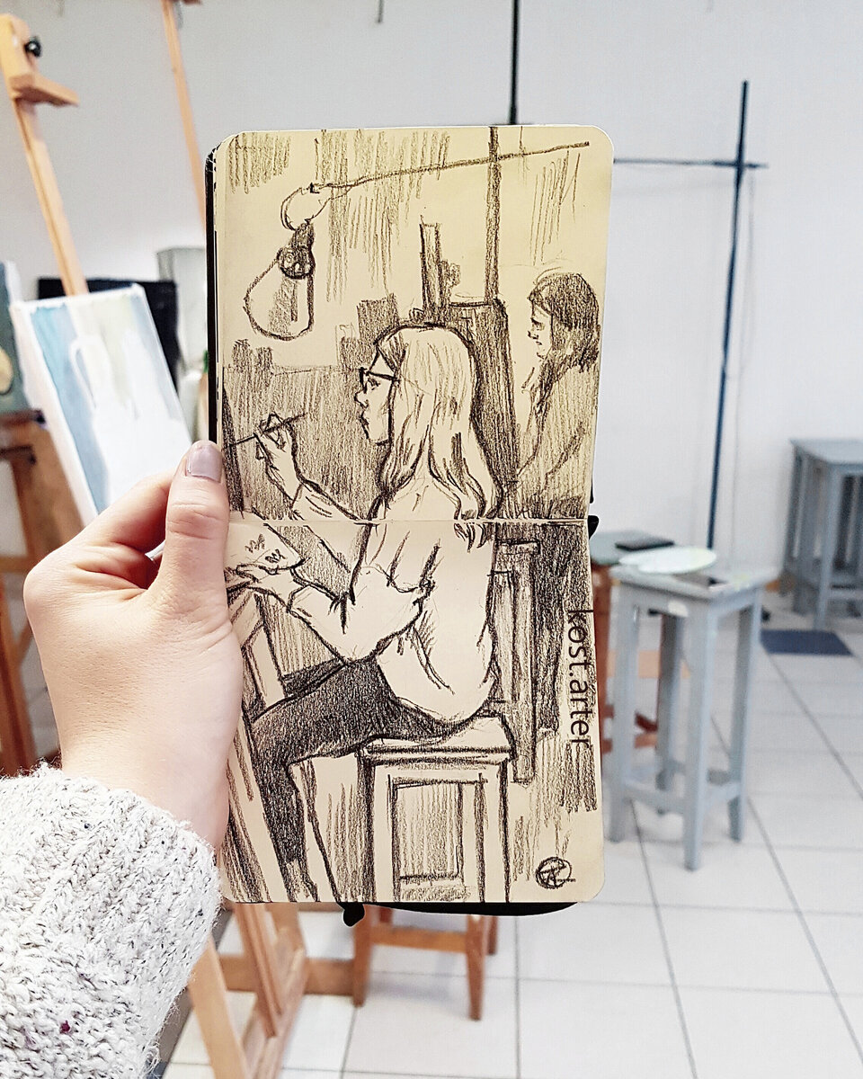 На парах живописи