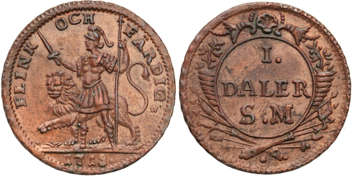 Далер образца 1710 года