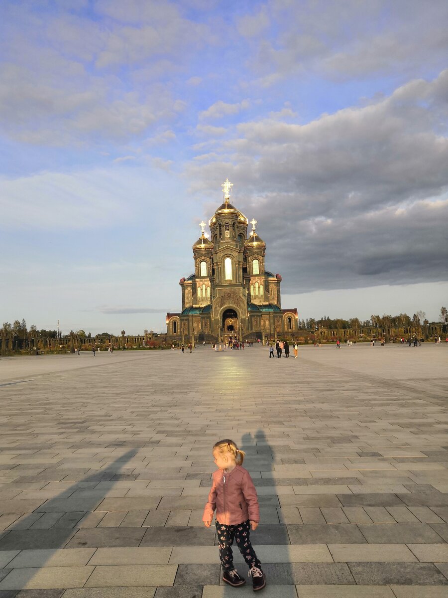 На подходе к Храму. 