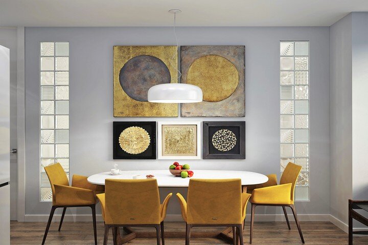 Столовая зона со своим локальным светом