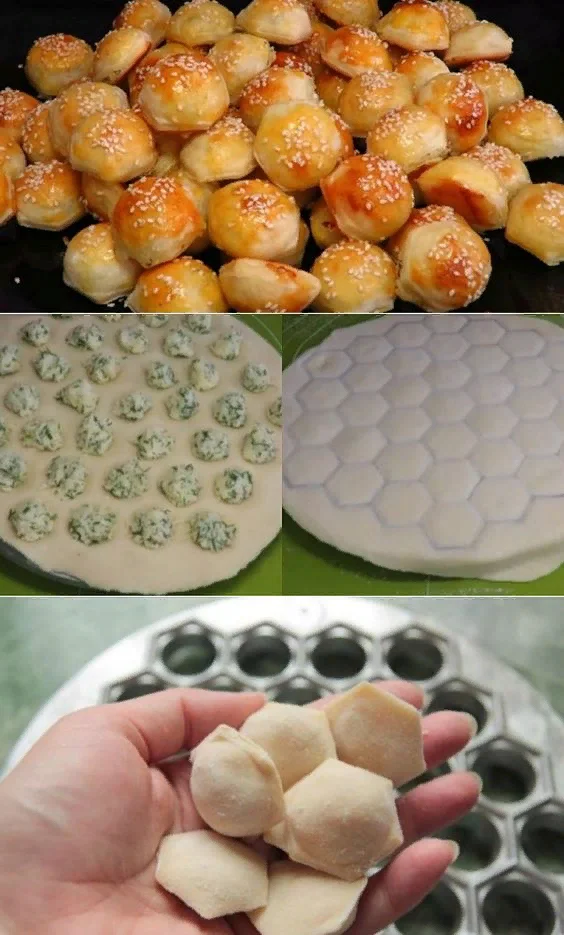 Когда ешь эти пирожки, главное - вовремя остановиться. И сделать это практически невозможно. Они просто тают во рту. Фото из открытого источника Pinterest