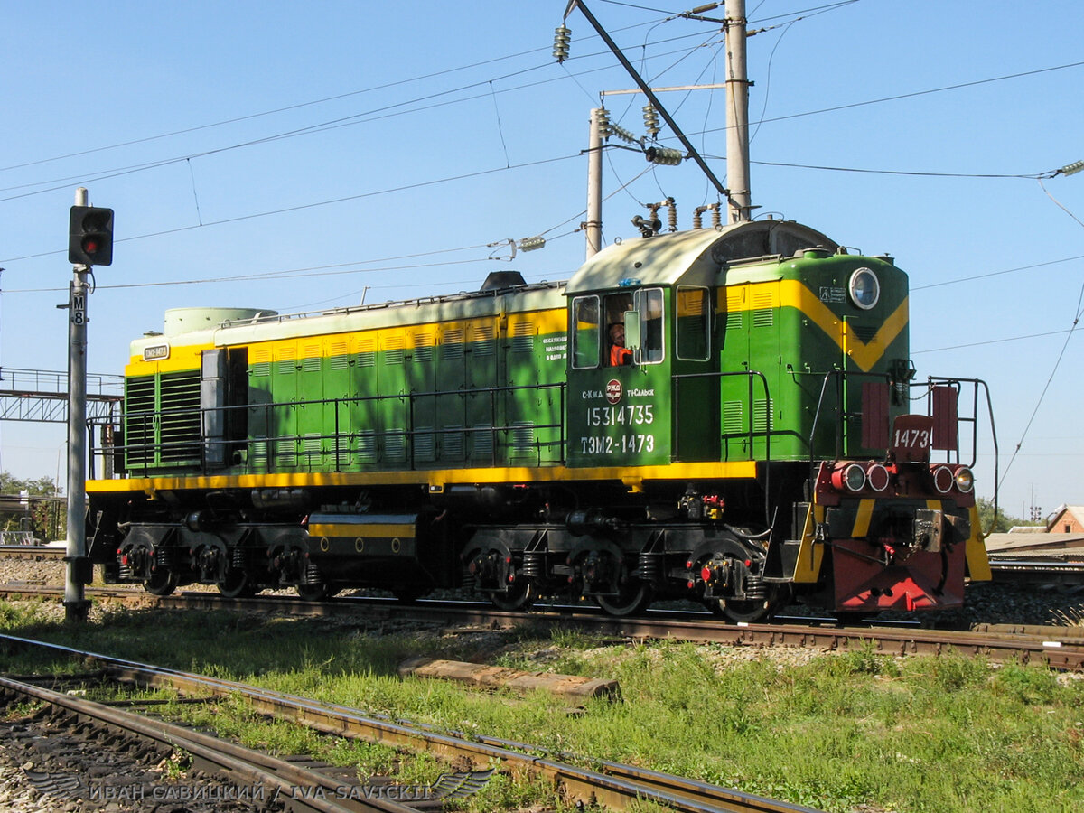 ТЭМ2-1473, Сальск, СКЖД.