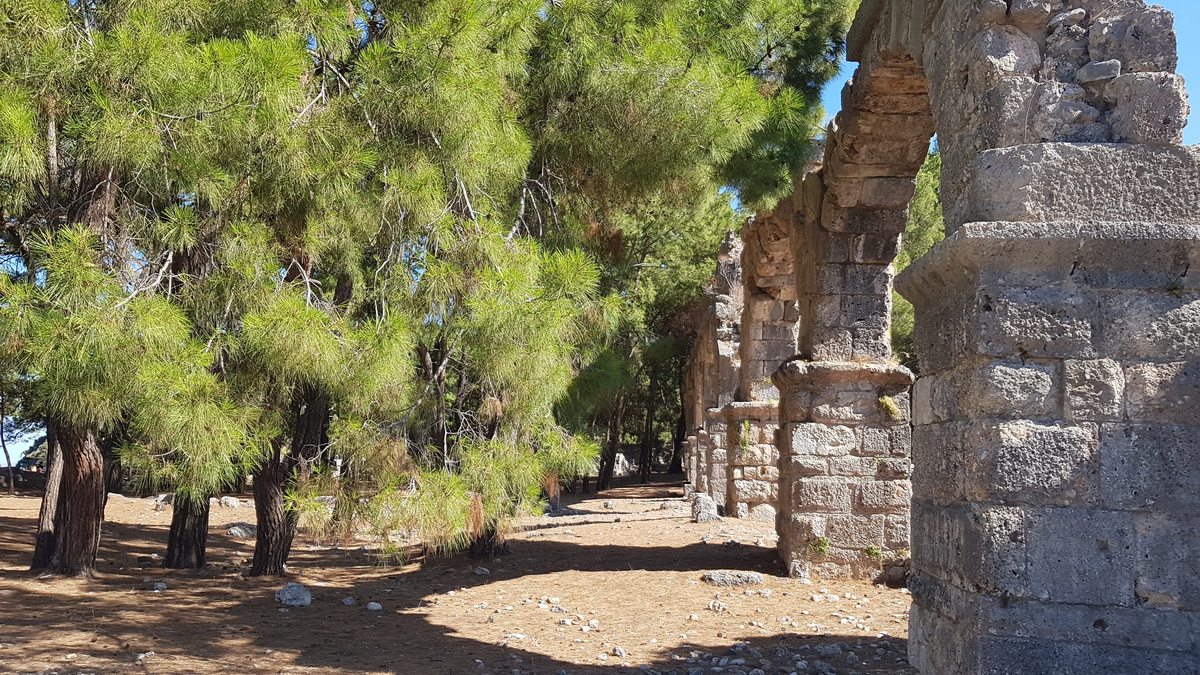 Phaselis Antik Kenti Antalya это там же с Su Kemeri.