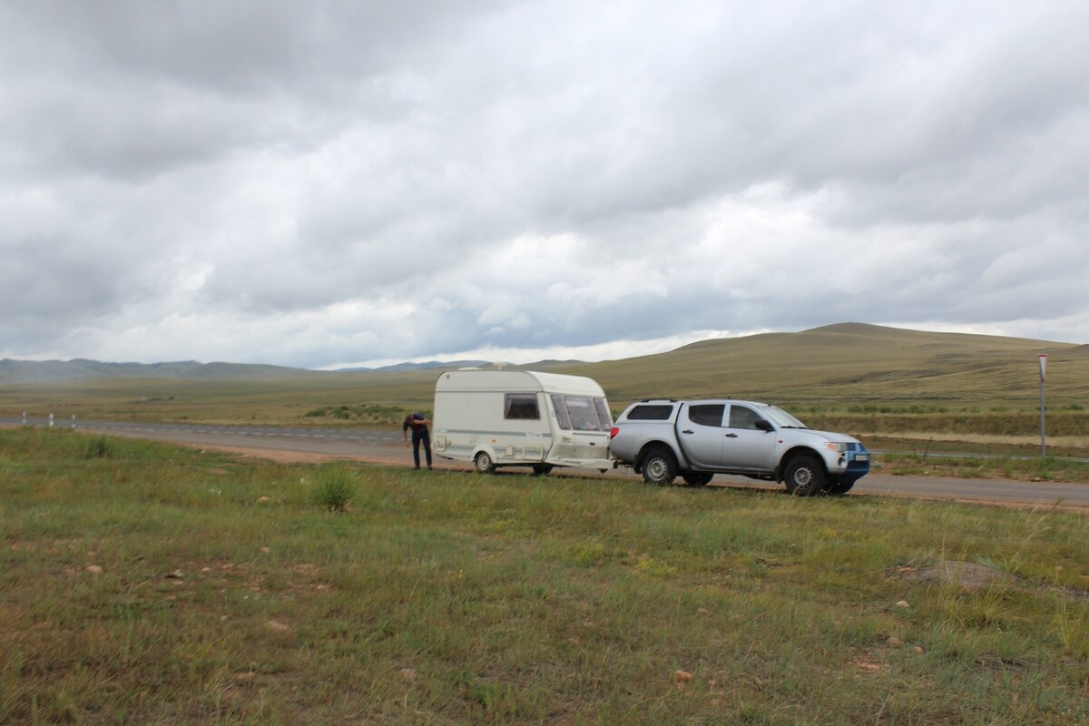  Наш кемпер в Бурятии