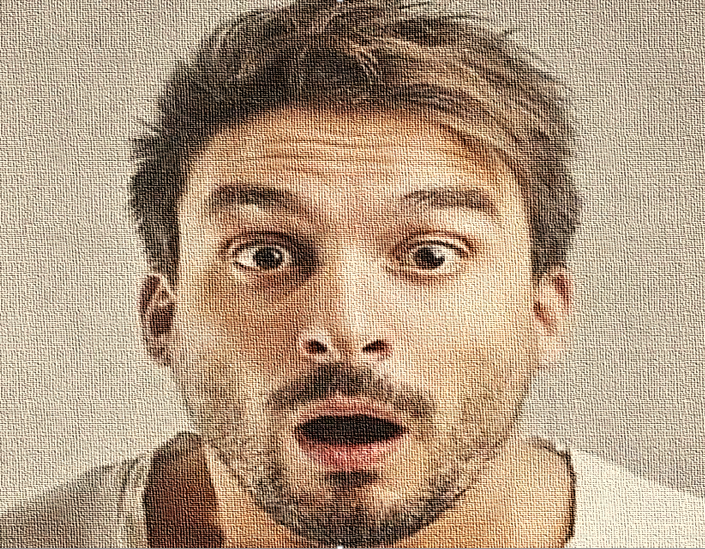 Картинка для обложки. Прямое отношение к истории не имеет. Применяется для иллюстрации испуга и удивления у главного героя истории.