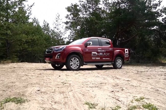 Isuzu D-Max вид сбоку