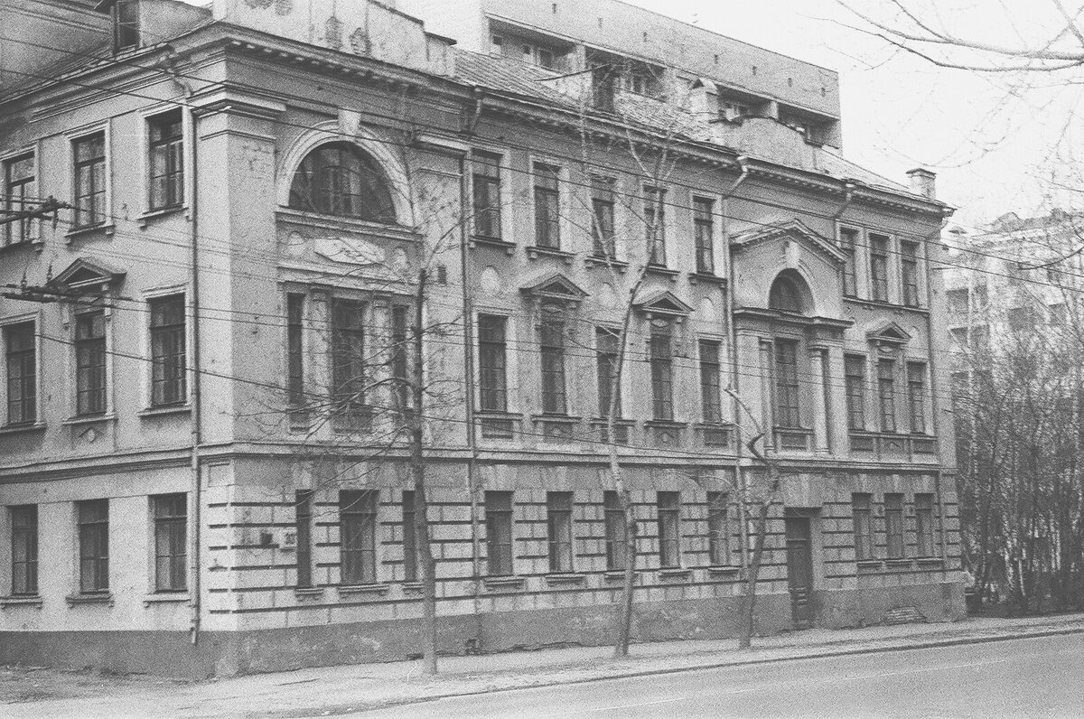 воронцовская улица москвы на старых