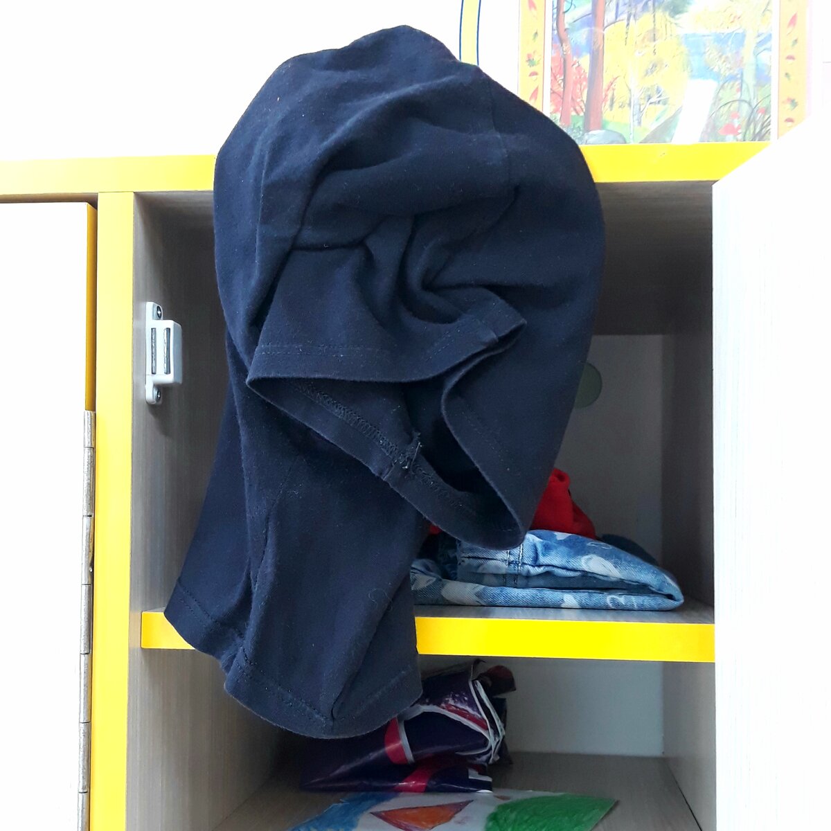 Вот так складываются шортики после занятий