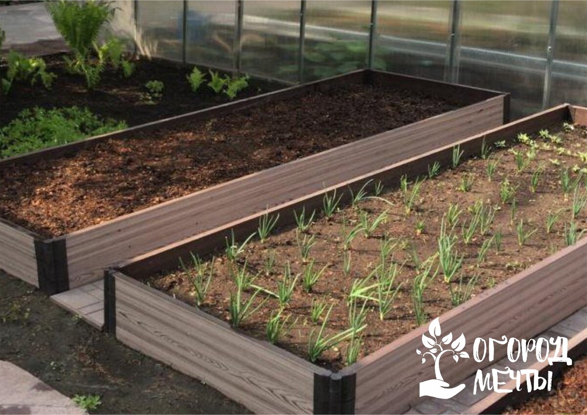 Простой и удобный способ создания грядок