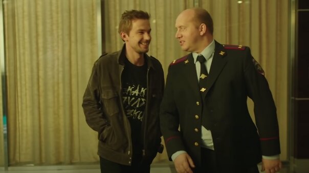Кадр из сериала "Полицейский с рублевки"