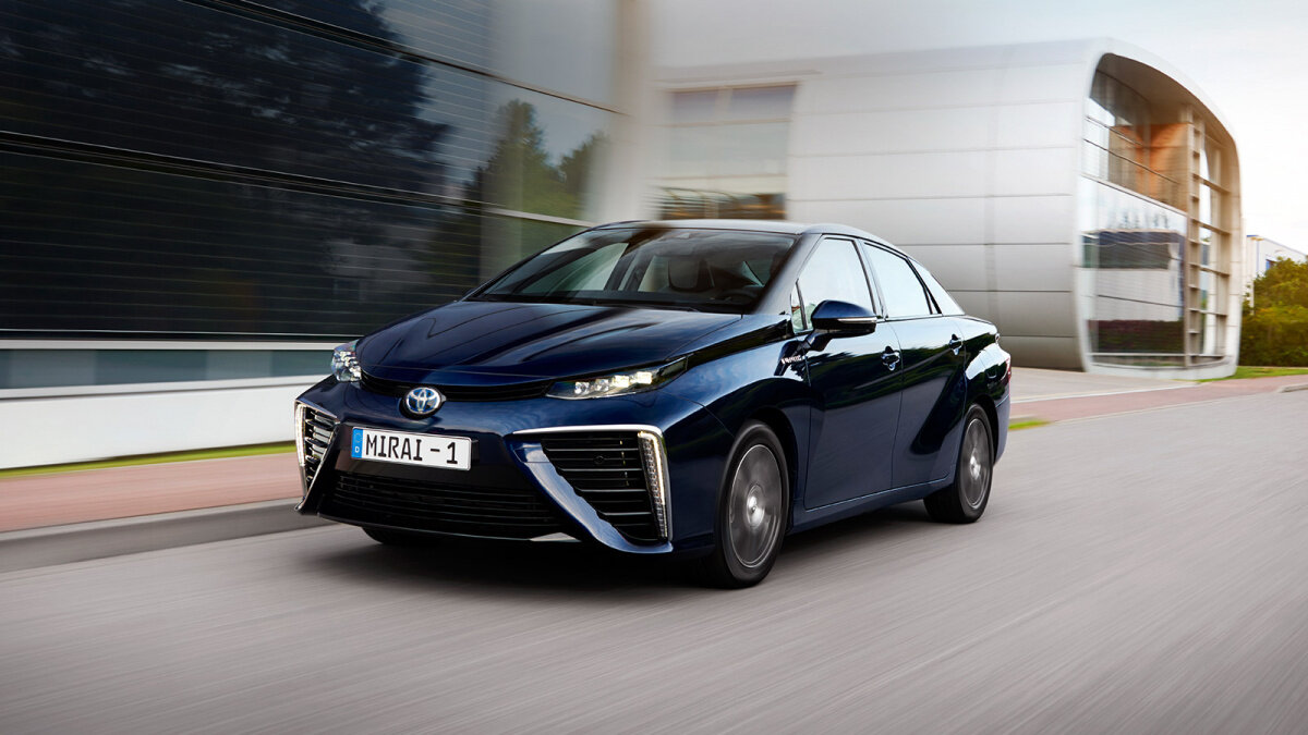 Toyota Mirai 2021 водородный