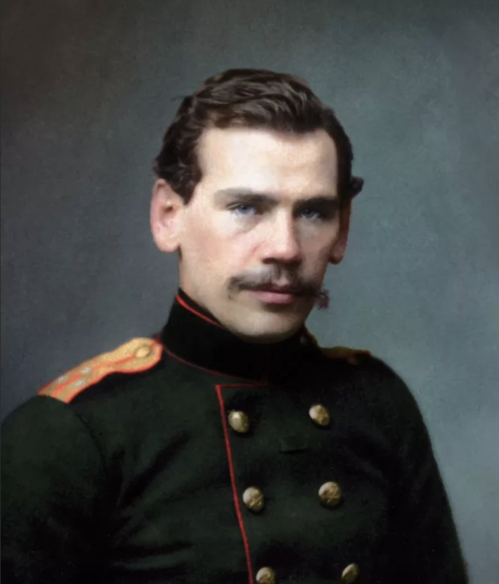 Лев Толстой, 1854г.