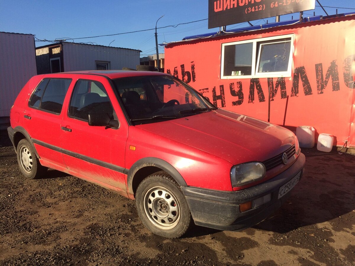 VW Golf 3 1993 года