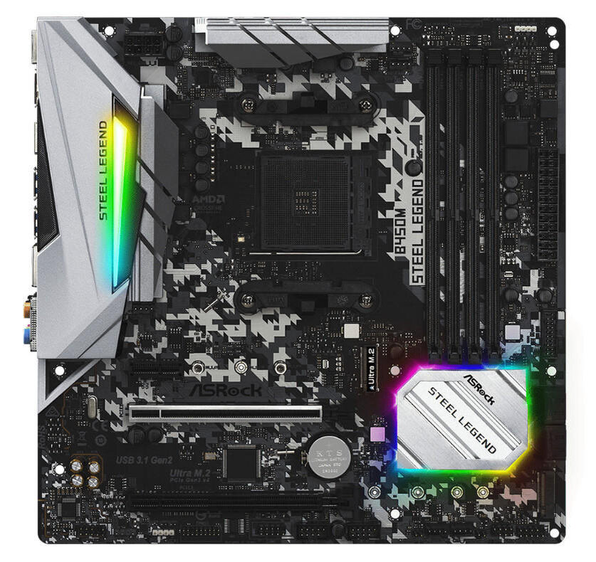 ASRock B450M STEEL LEGEND (BULK)