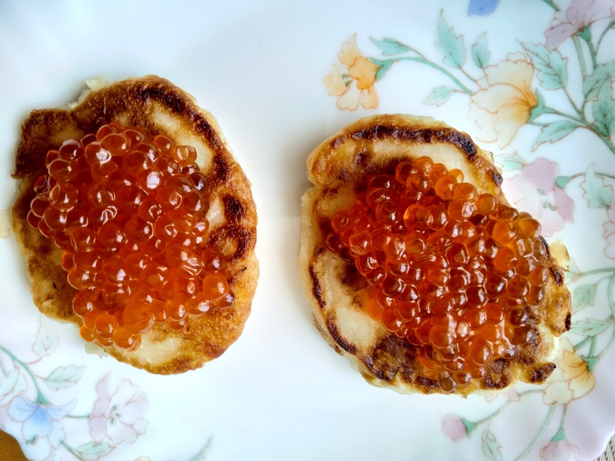 Фото автора. Маслом не мазала, в оладьях достаточно