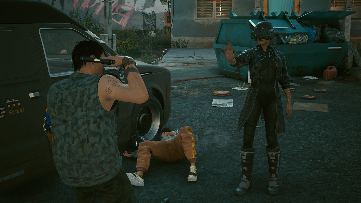 Мой скриншот из игры Киберпанк 2077 (Cyberpunk 2077)