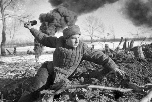 Боец Красной Армии, Сталинград