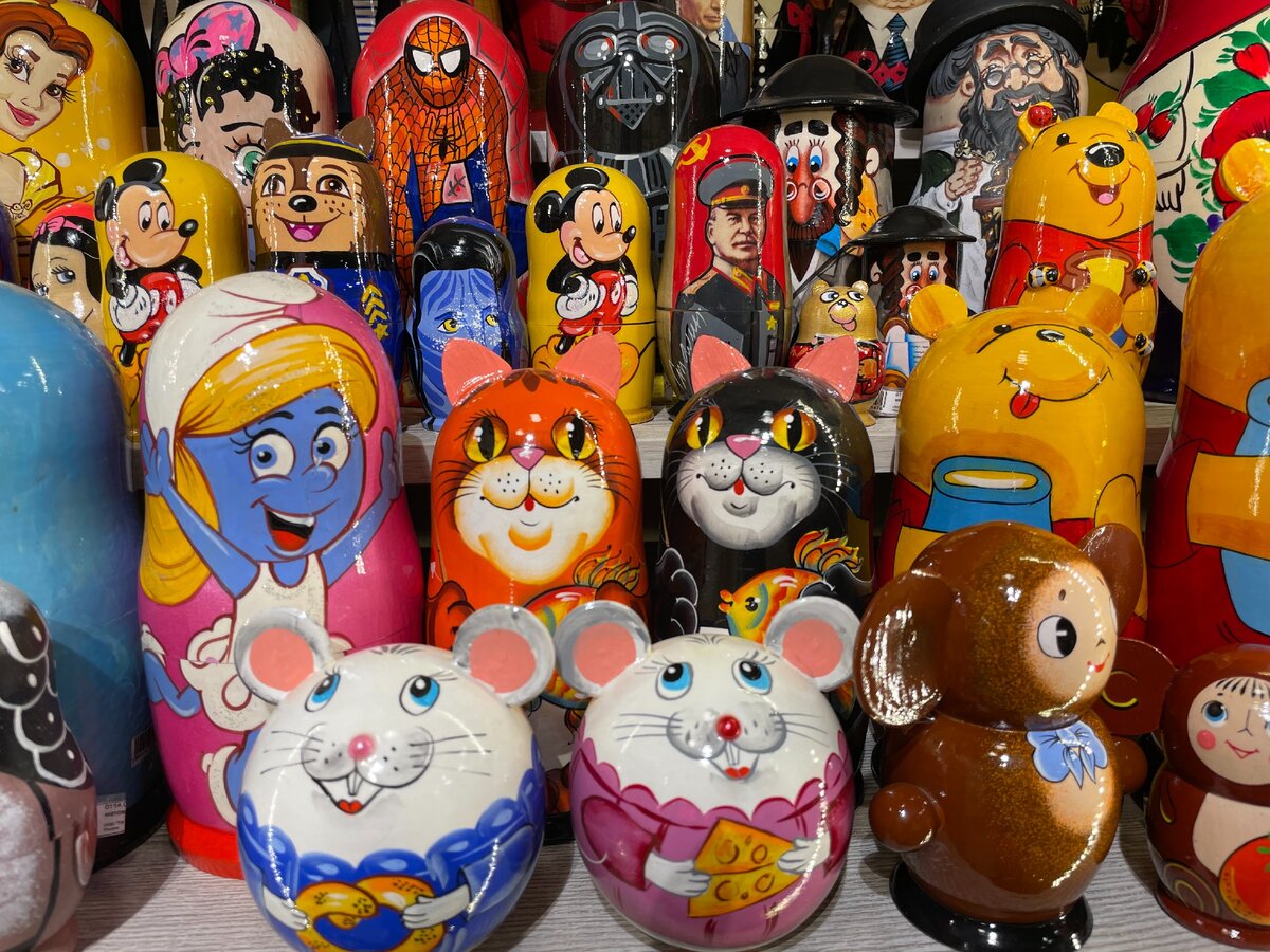 матрешки кошки