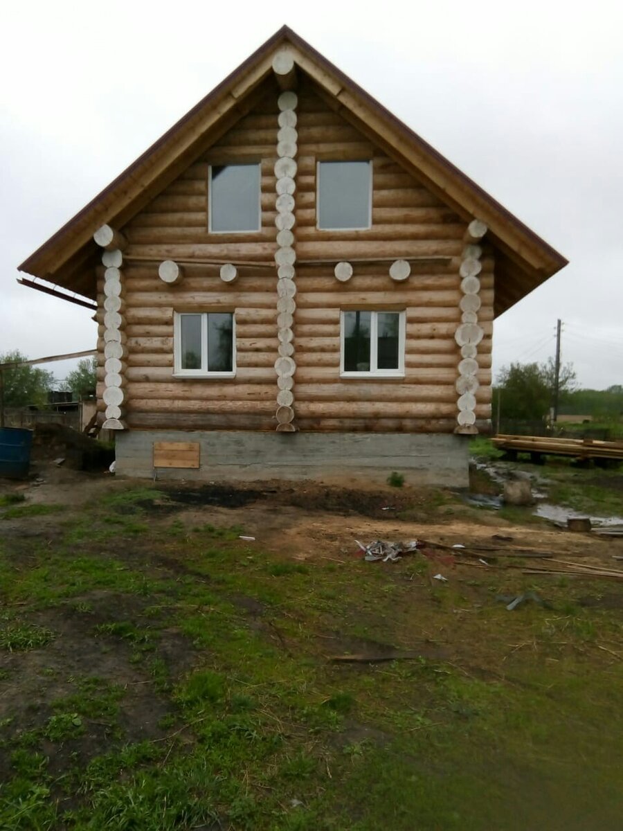 Строящейся дом Алексея.