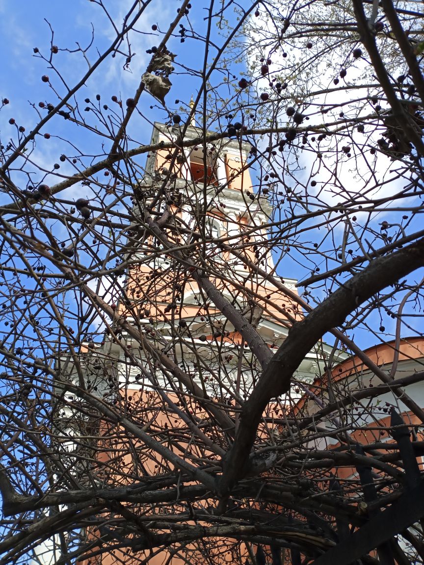 Прогулки по Москве. Храм Живоначальной Троицы в Вишняках.1