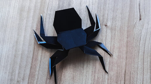 DIY Как вырезать Паука с Паутиной из Бумаги | SPIDER out of paper