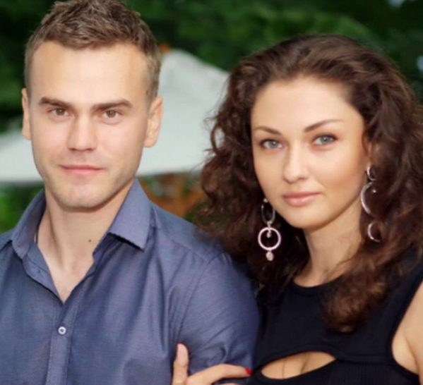 Игорь Акинфеев со своей женой Екатериной Герун