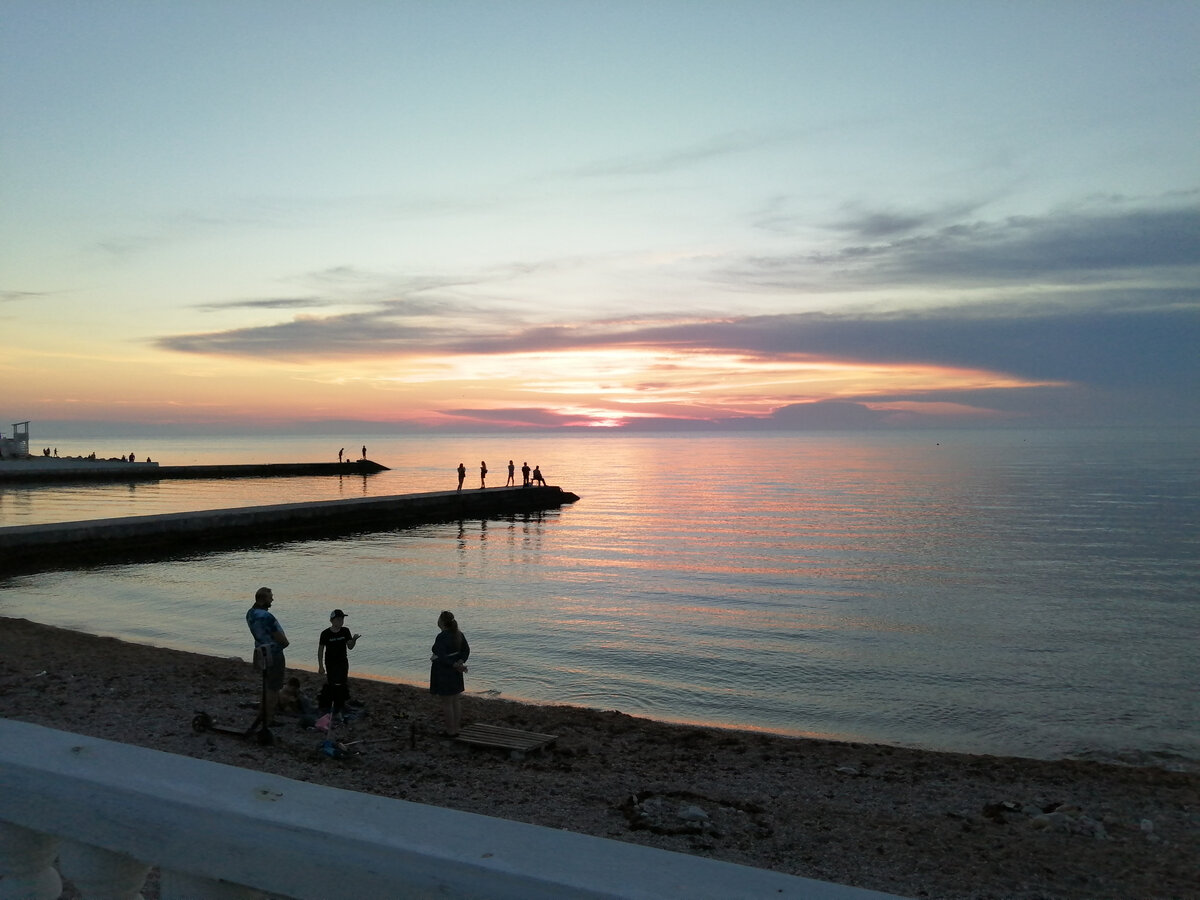 Пляж парка Победы