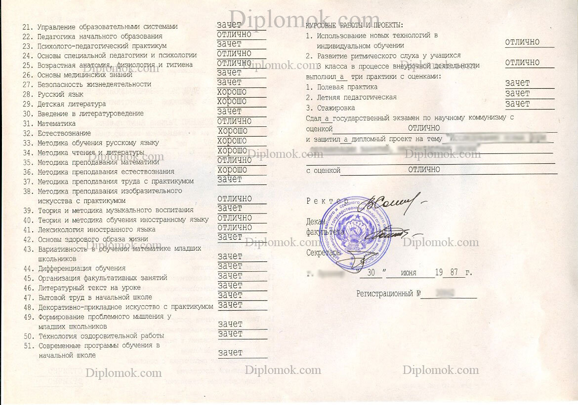 Юрфак какие предметы. Приложение к диплому 1996 года. Приложение к диплому СССР. Приложение к диплому старого образца.