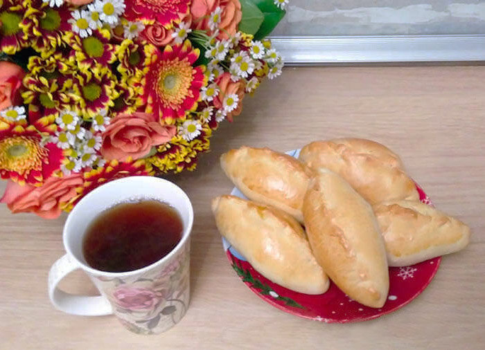 Пирожки с капустой и яйцом