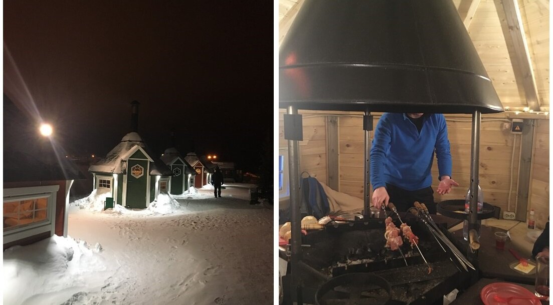 Шашлык, приготовленный в юрте получается гораздо вкуснее обычного. Фото автора.