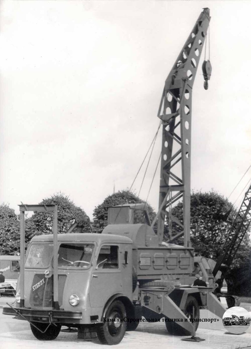 Автокран НР-3 на шасси Star 21
