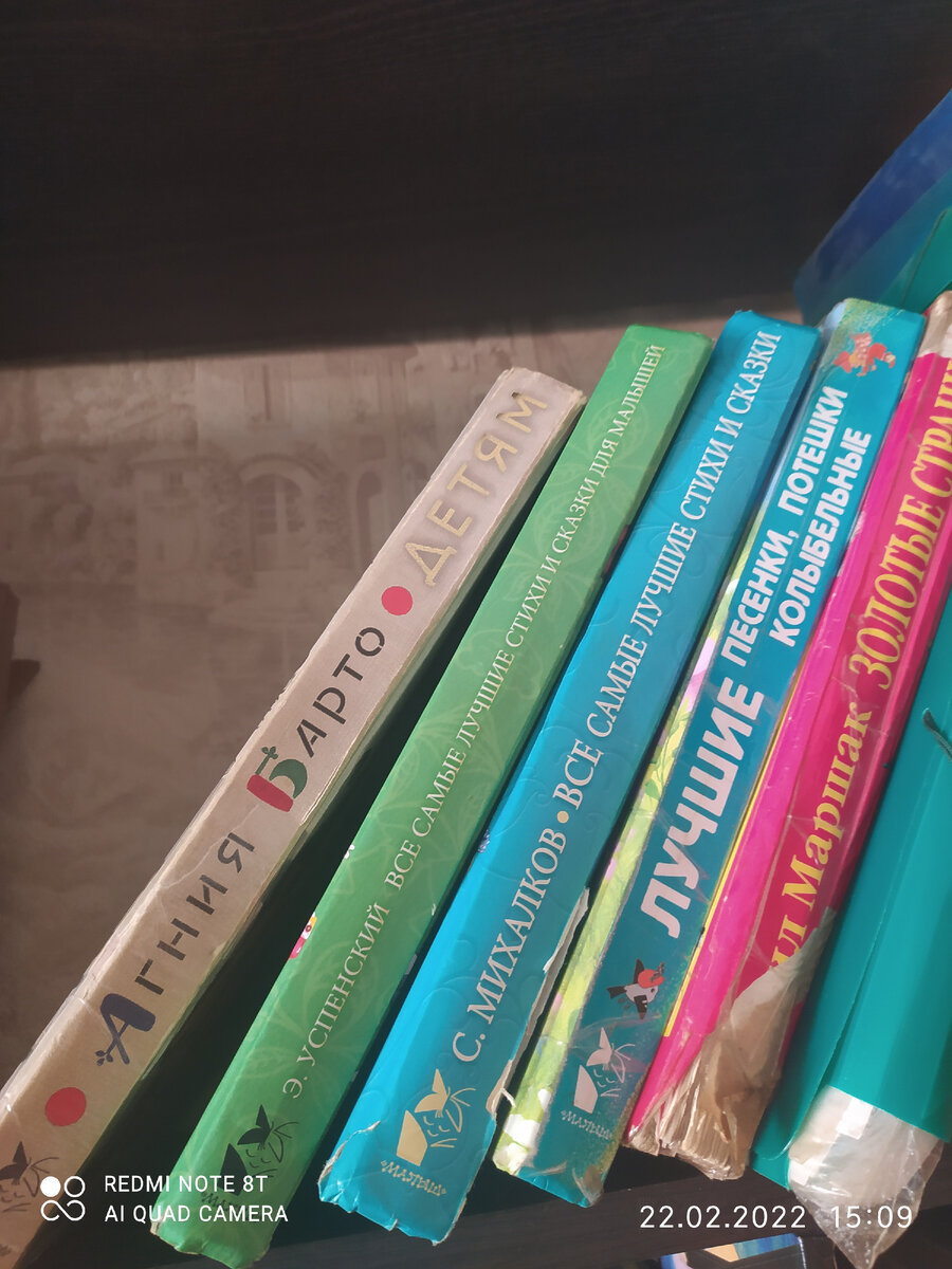 Книжки детские. Большие и толстые. Фото автора.