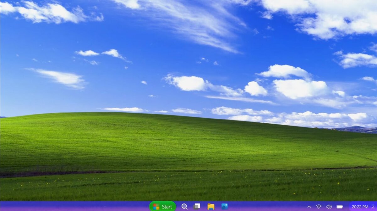 Windows XP на современный лад // концепт Experience Again | The Geek Wolf |  Дзен