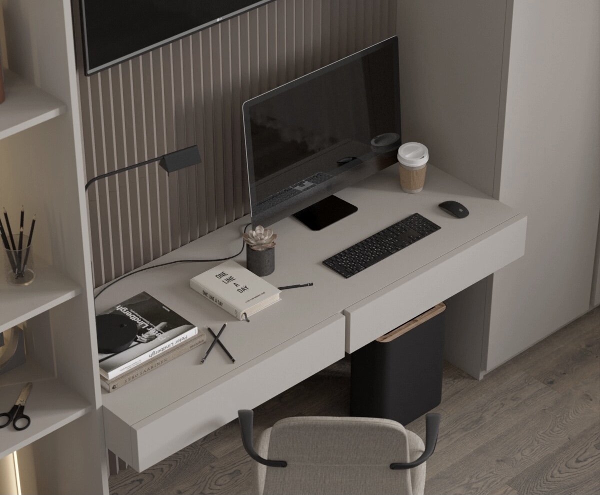 Дизайн рабочего места в детской. Дизайн АрхиКомфорт