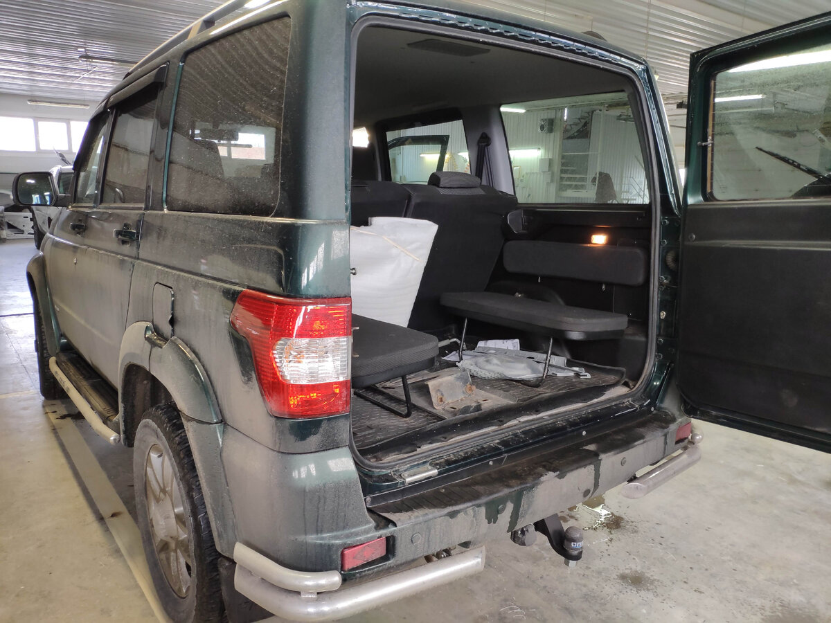 О ремнях безопасности для пассажиров вообще не думали