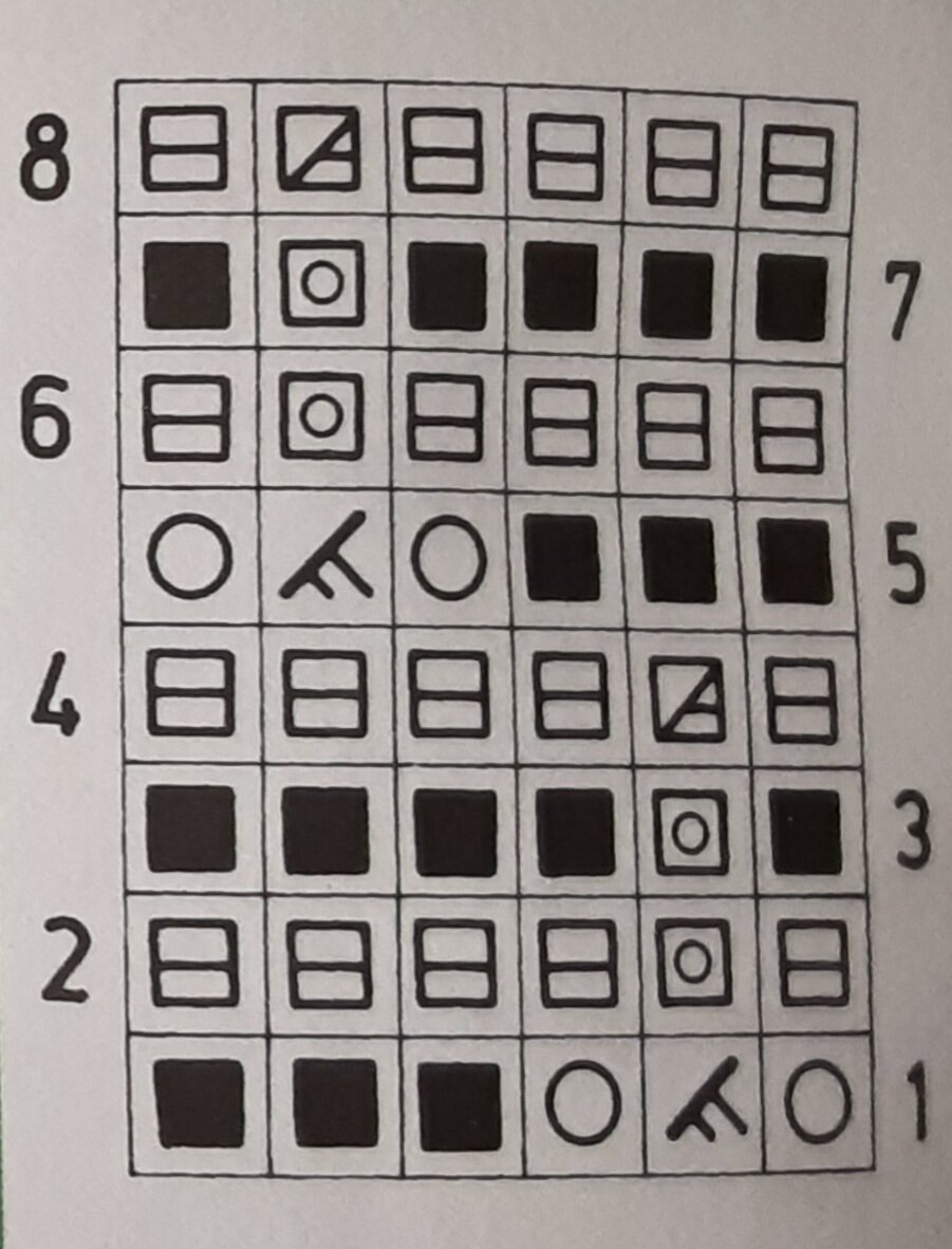 Схема узора.