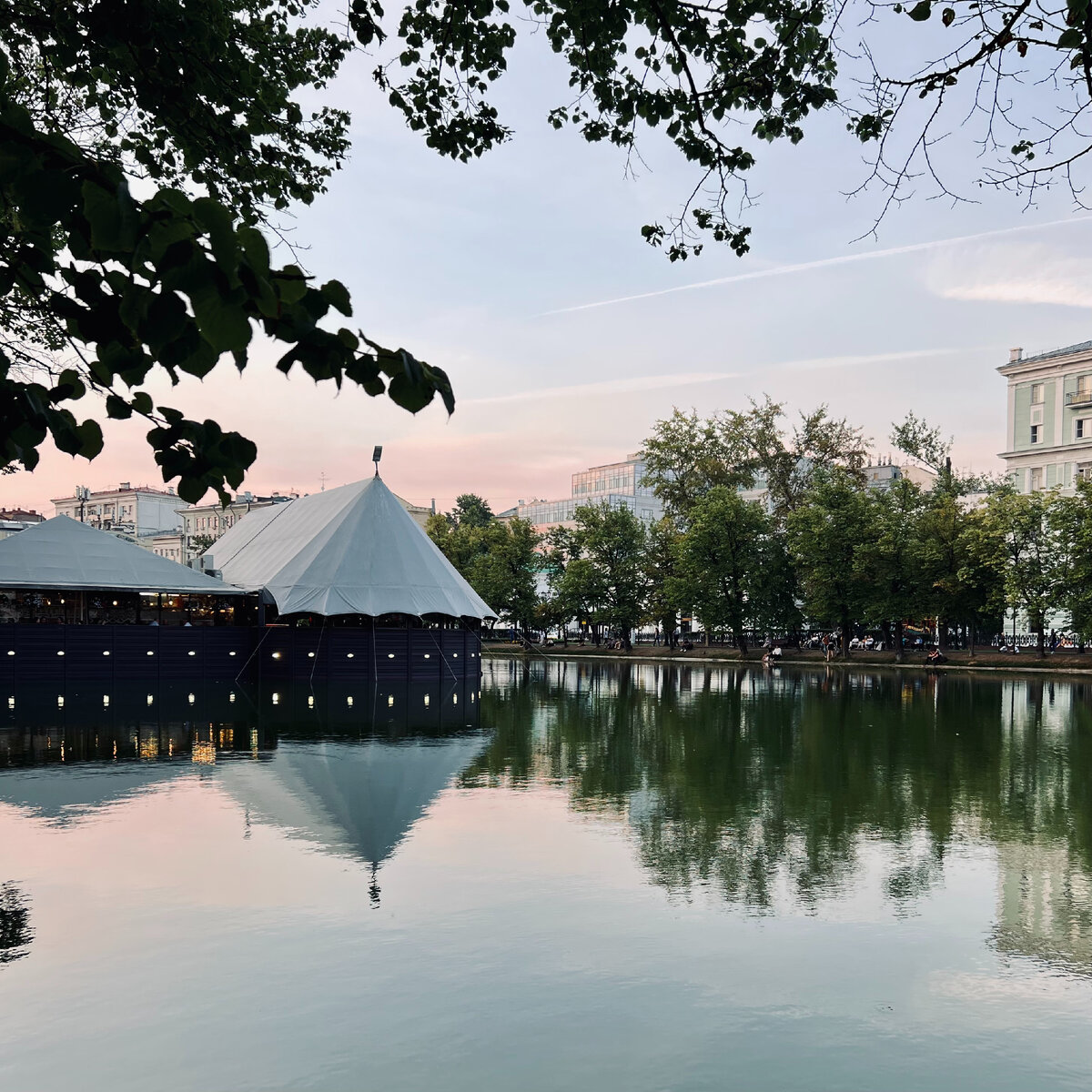 Чистый пруд